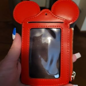 Mickey/Minnie ears small wallet